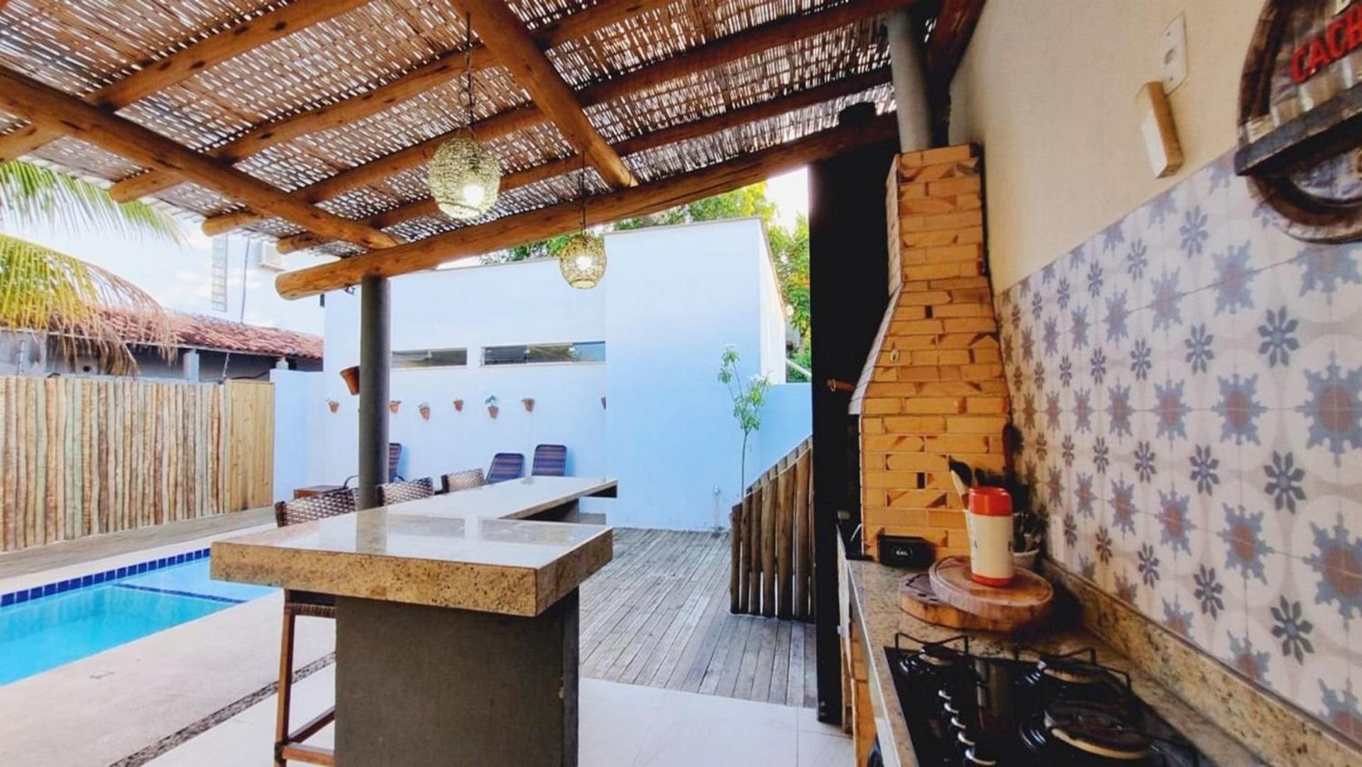 Casa Por do Sol 4 quartos piscina e área gourmet Porto Seguro Exterior foto
