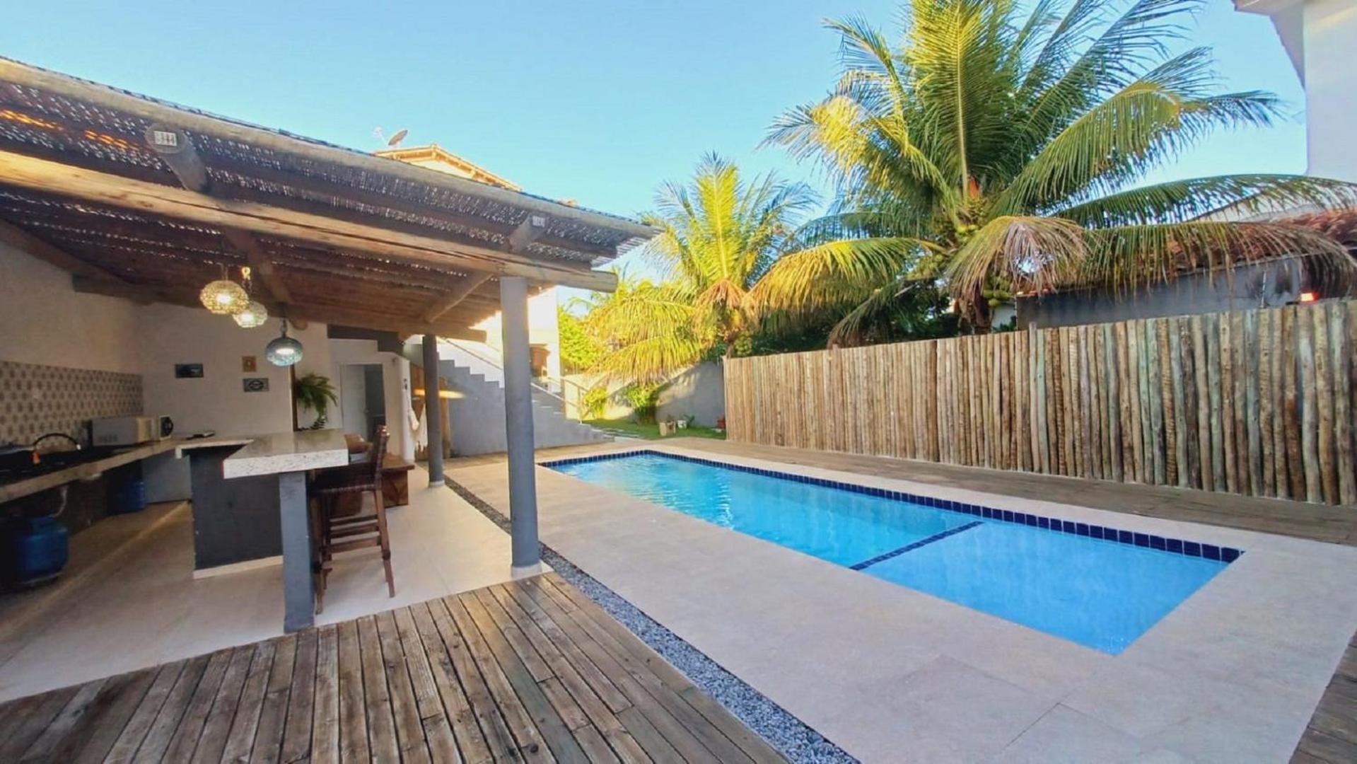 Casa Por do Sol 4 quartos piscina e área gourmet Porto Seguro Exterior foto